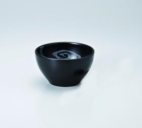 雲竜黒マット13cm深ボール